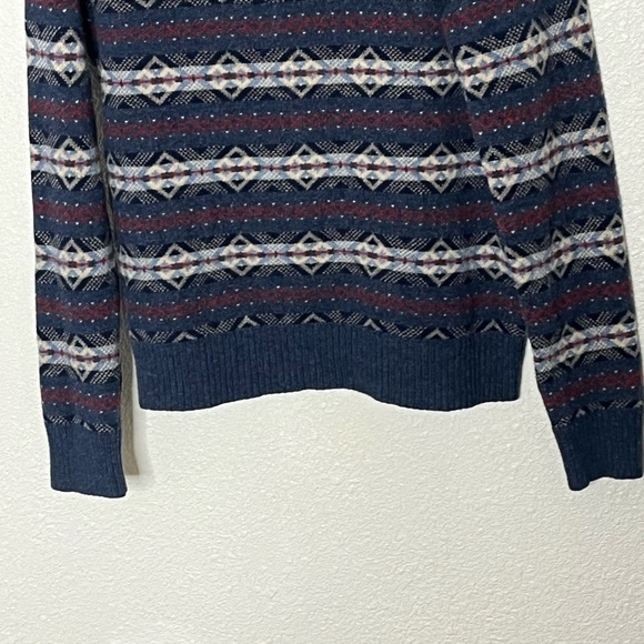 J Crew Factory Lambswool Sweater Sz Large - Picture 7 of 8